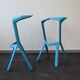 Pair of Muira bar stools by Konstantin Grcic for Plank, 2005.