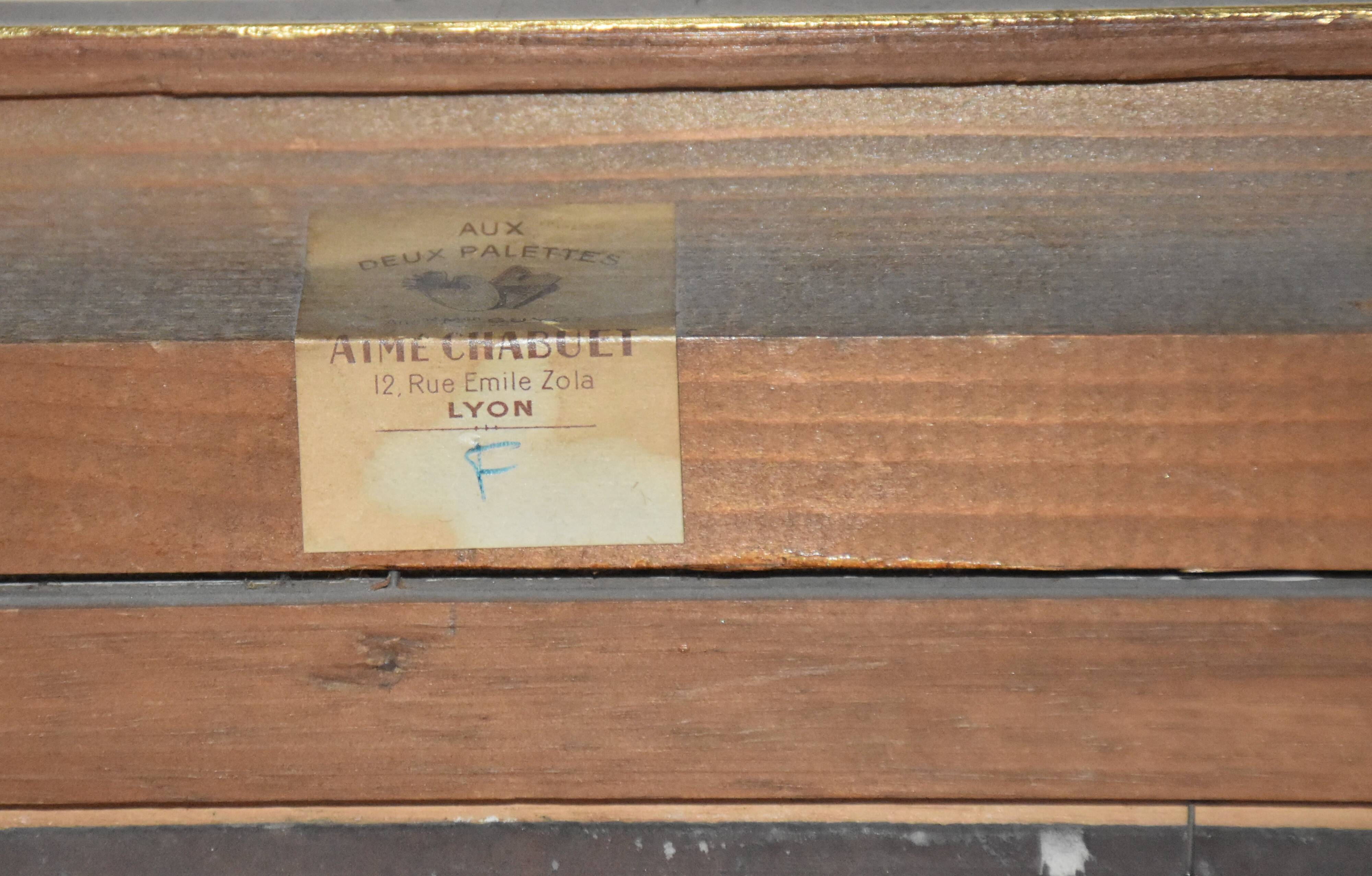 Adolphe Deteix, Flowers in a Blue Vase (circa 1930)