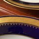2 Limoges porcelain plates decorated with fine gold