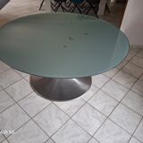 Round table Vesuvius 160 cm Gold