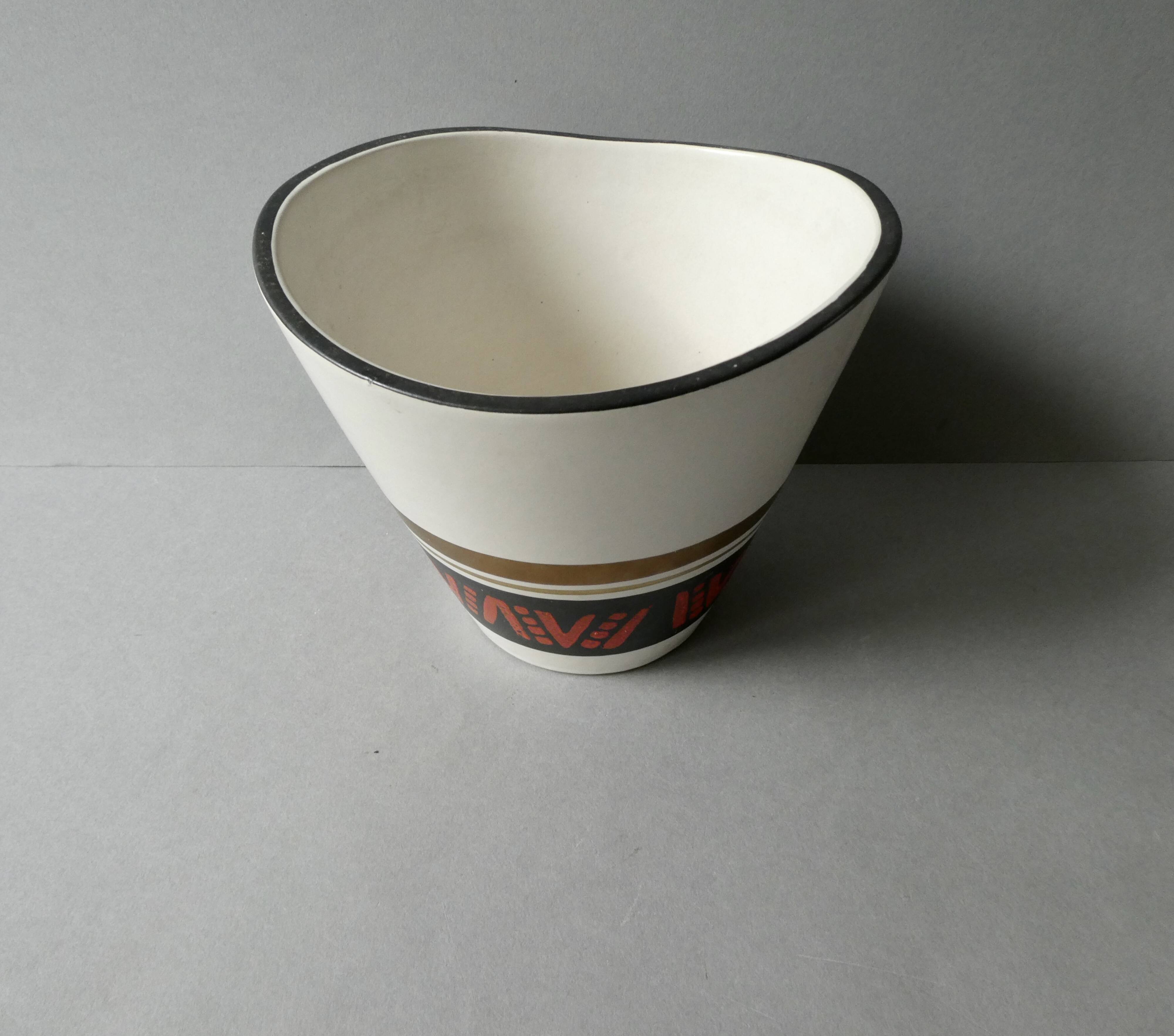 Ceramic flowerpot circa 1960, Germany