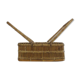 Porte-verres en rotin