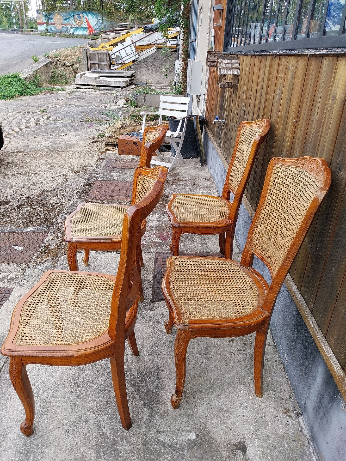 Lot de 4 chaises Baumann classique