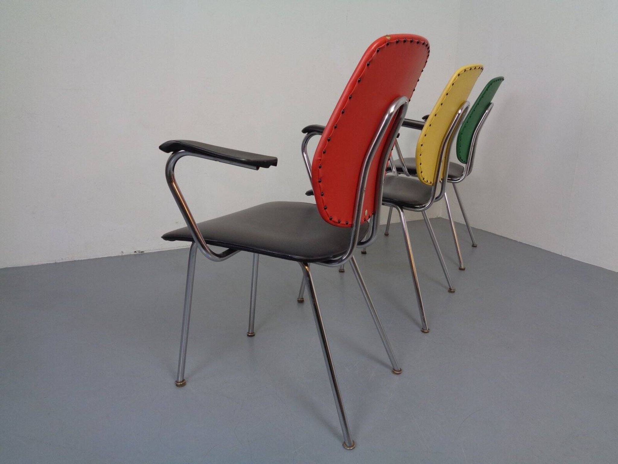 Mid-Century Armchairs from Drabert, 1960s, Set of 3