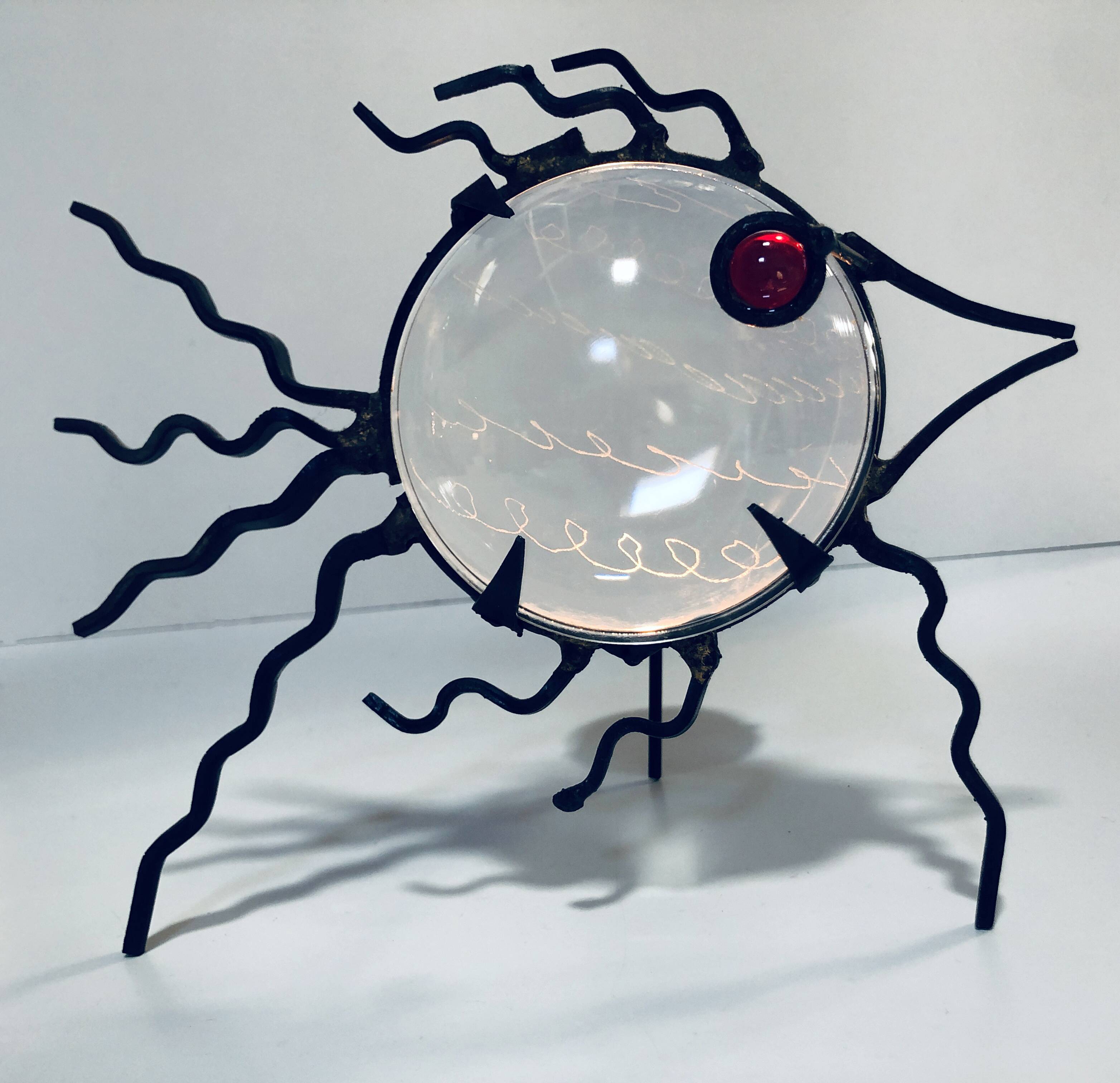 Candle Holder Sculpture • “Fish Eye” • Mark Brazier-Jones • Avant-Scène • 1990