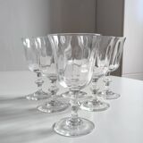 Service de 6 verres à pied