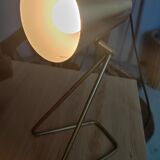 Brass casserole lamp