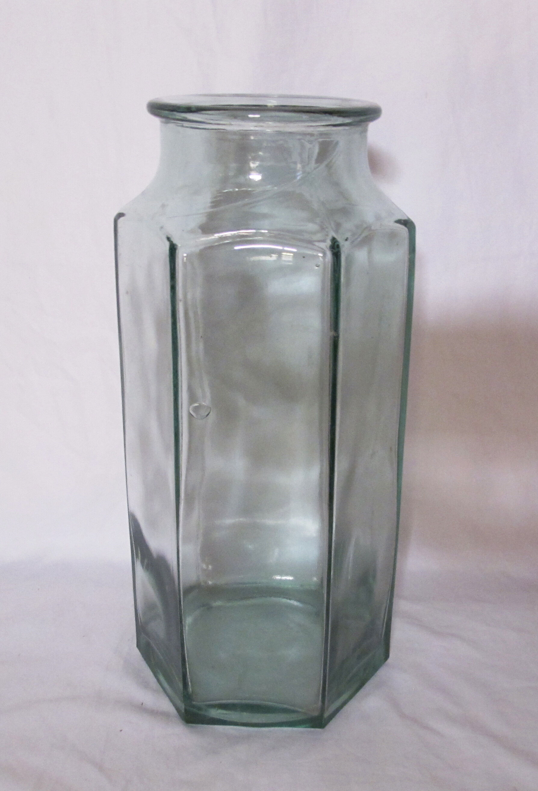 Large glass vase