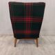 Chauffeuse scandinave pieds compas