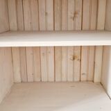 Bahut jam maker solid pine white