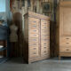 Old oak notary cabinet (renovated)