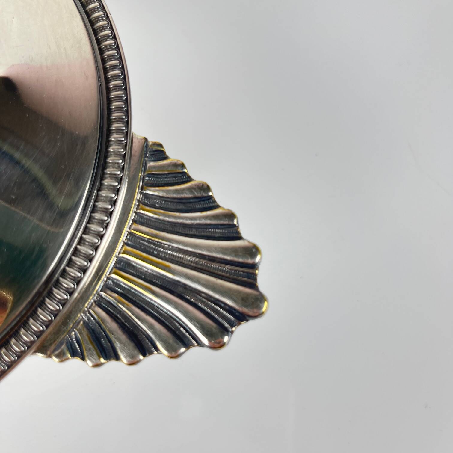 Silver-plated sugar bowl, Art Deco style – 20th century