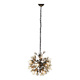 Atomic chandelier by Vereinigte Werkstätten München, 1950s, Germany