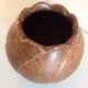 Tulip vase in brown ceramic by Steuler Keramik /vintage 60s-70s