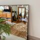 Vintage bevelled mirror 120x80