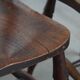Set of 6 Antique English Oxford Dining/Kitchen Chairs