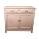 Buffet parisien vintage rose pâle
