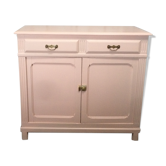 Buffet parisien vintage rose pâle