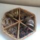 Vintage compartment basket