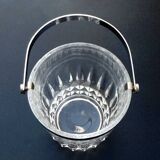 1970s Cristal d'Arques ice bucket, Villandry model