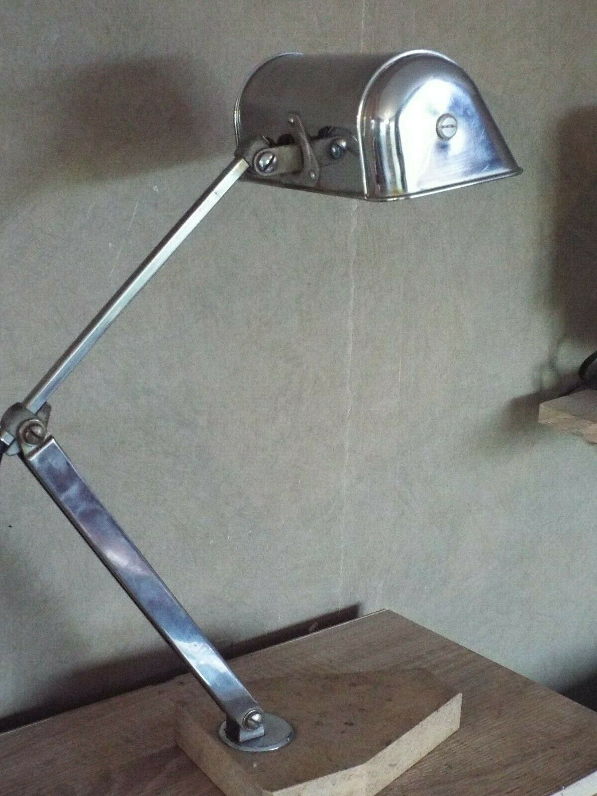 Luxury art deco desk lamp pirouette marble