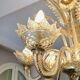 Murano glass chandelier, 6 arms, early 20th century