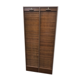 Double curtain binder