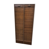 Double curtain binder