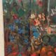 Original Swedish Oil on Canvas 'Still Life with Flowers' by Eric With