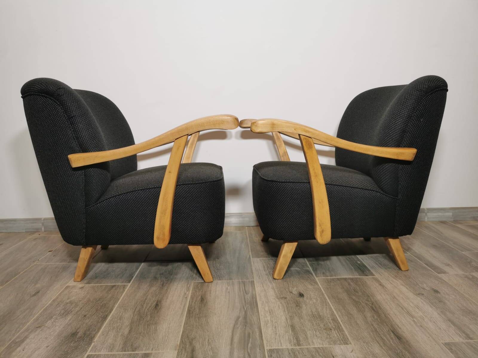 Mid-Century Armchairs, 1950's, Set of 2
