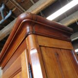Bonnetiere in cherry 1 door 1 drawer of the xix century