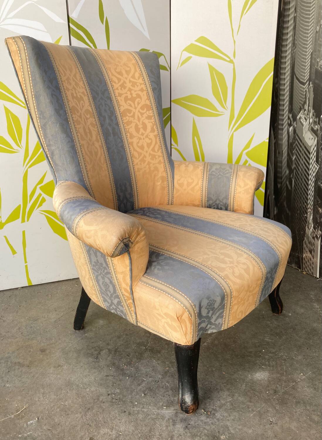 Napoleon III fireside chair, 19th century