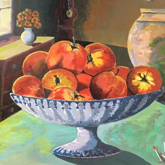 Still life and décor table