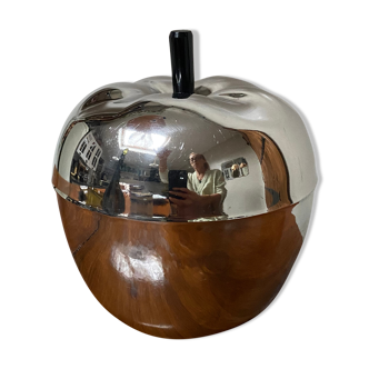 Ice cube apple