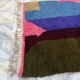 Handcrafted Berber rug in pure wool, size 150 x 260 cm
