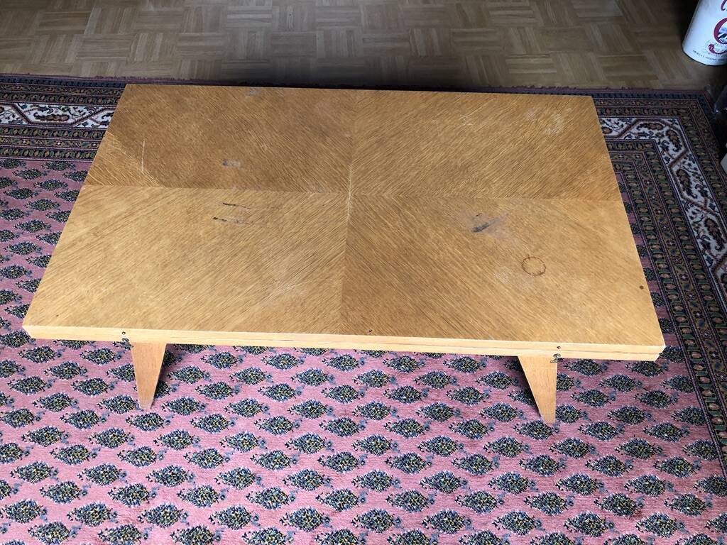 Vintage 60s transformable table