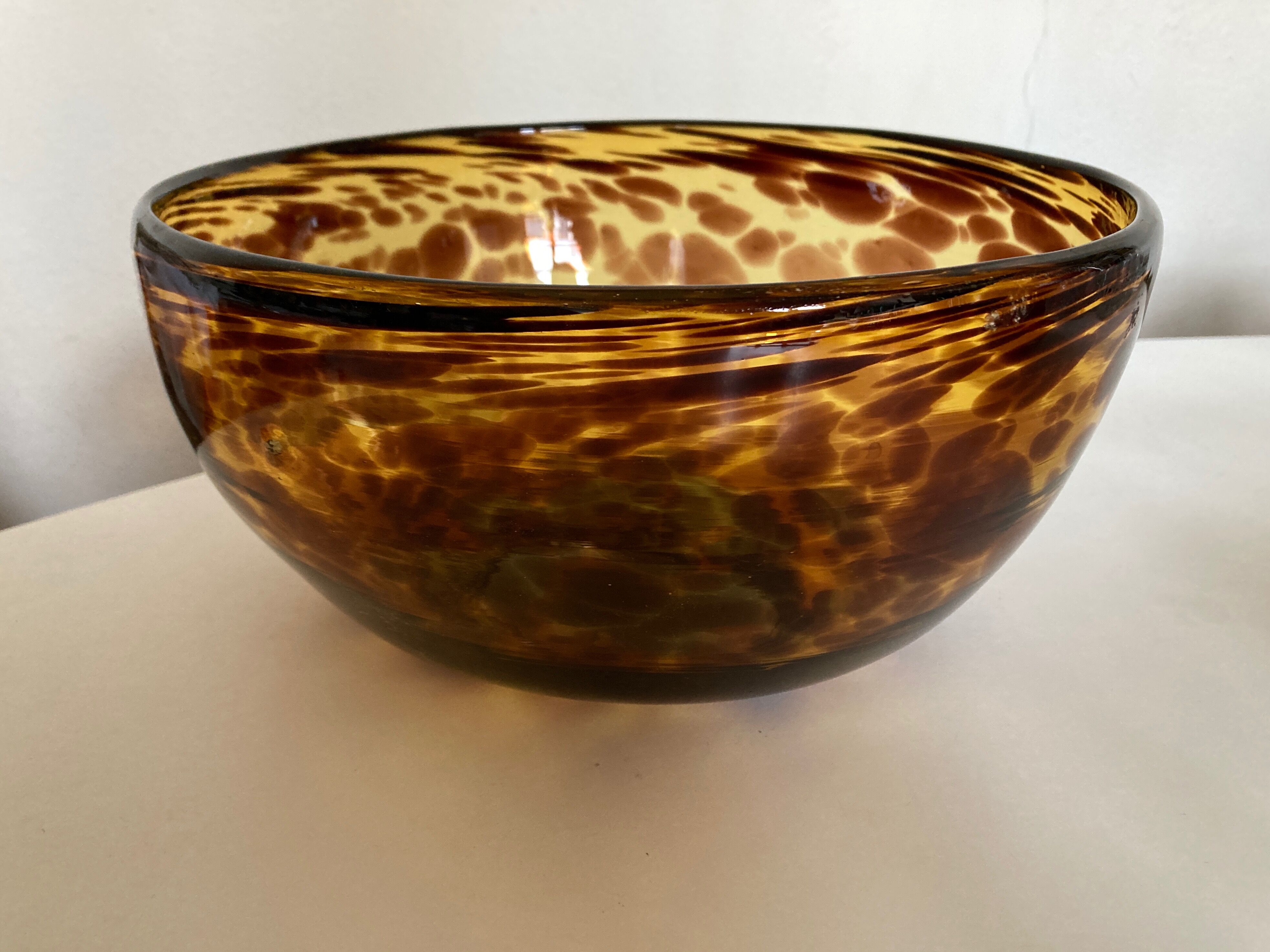 Cut centerpiece macchia turtle Italian design Murano 1960