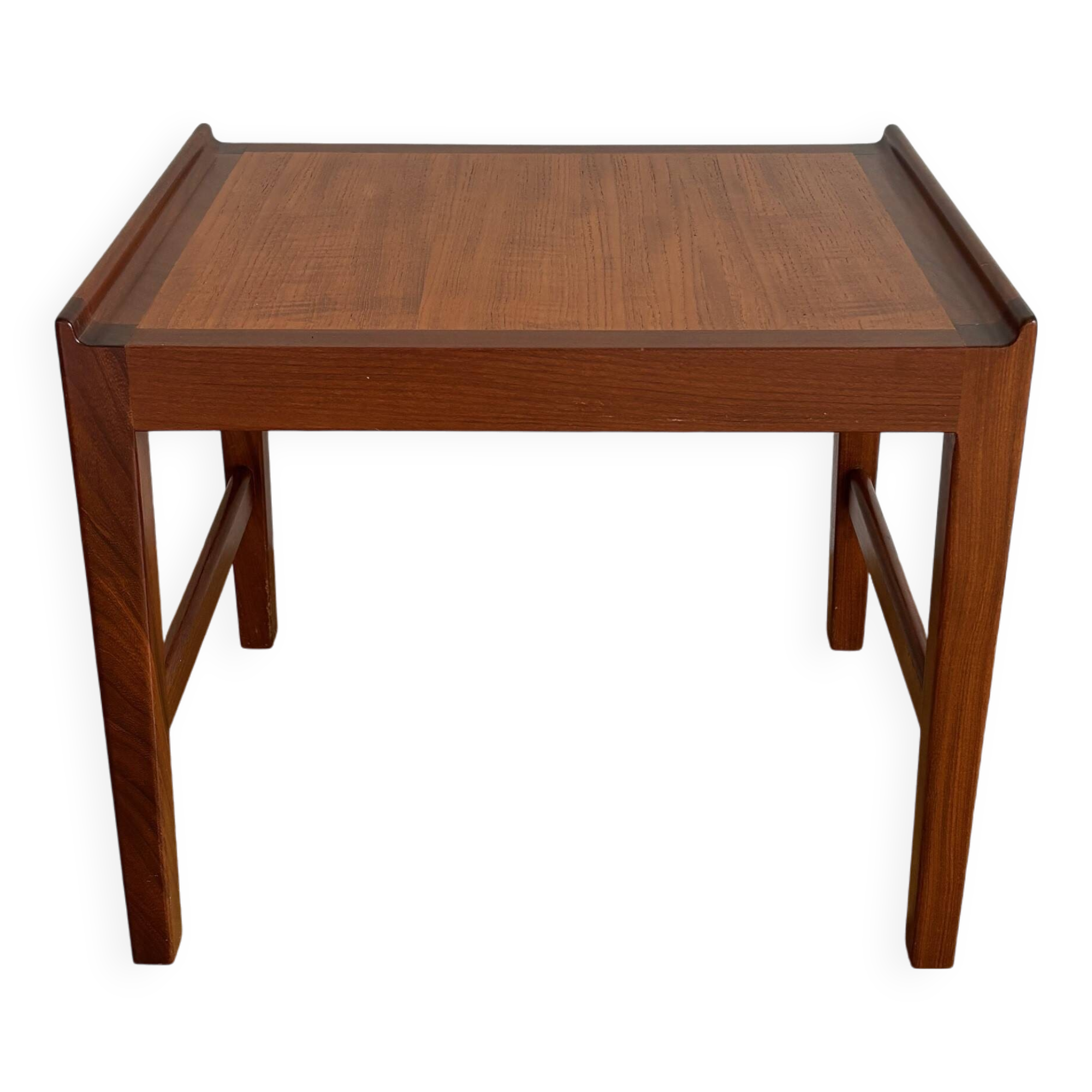 table de chevet ou d'appoint teck et palissandre - Suède années 50/60