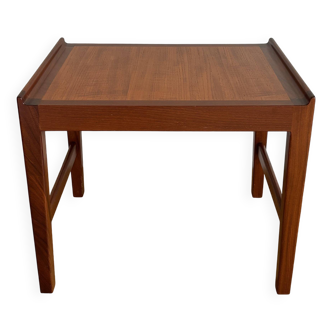 teak and rosewood bedside or side table - Sweden 50s/60s