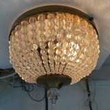 Vintage ceiling light with tassels from the 70s