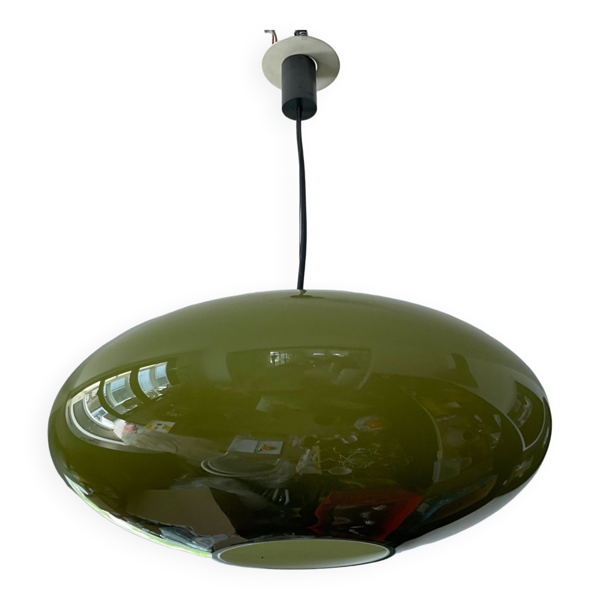 Suspension in opaline from the 70s