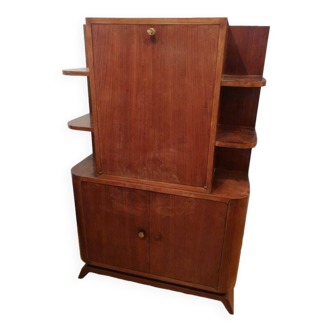 Secretary / bar furniture with flap