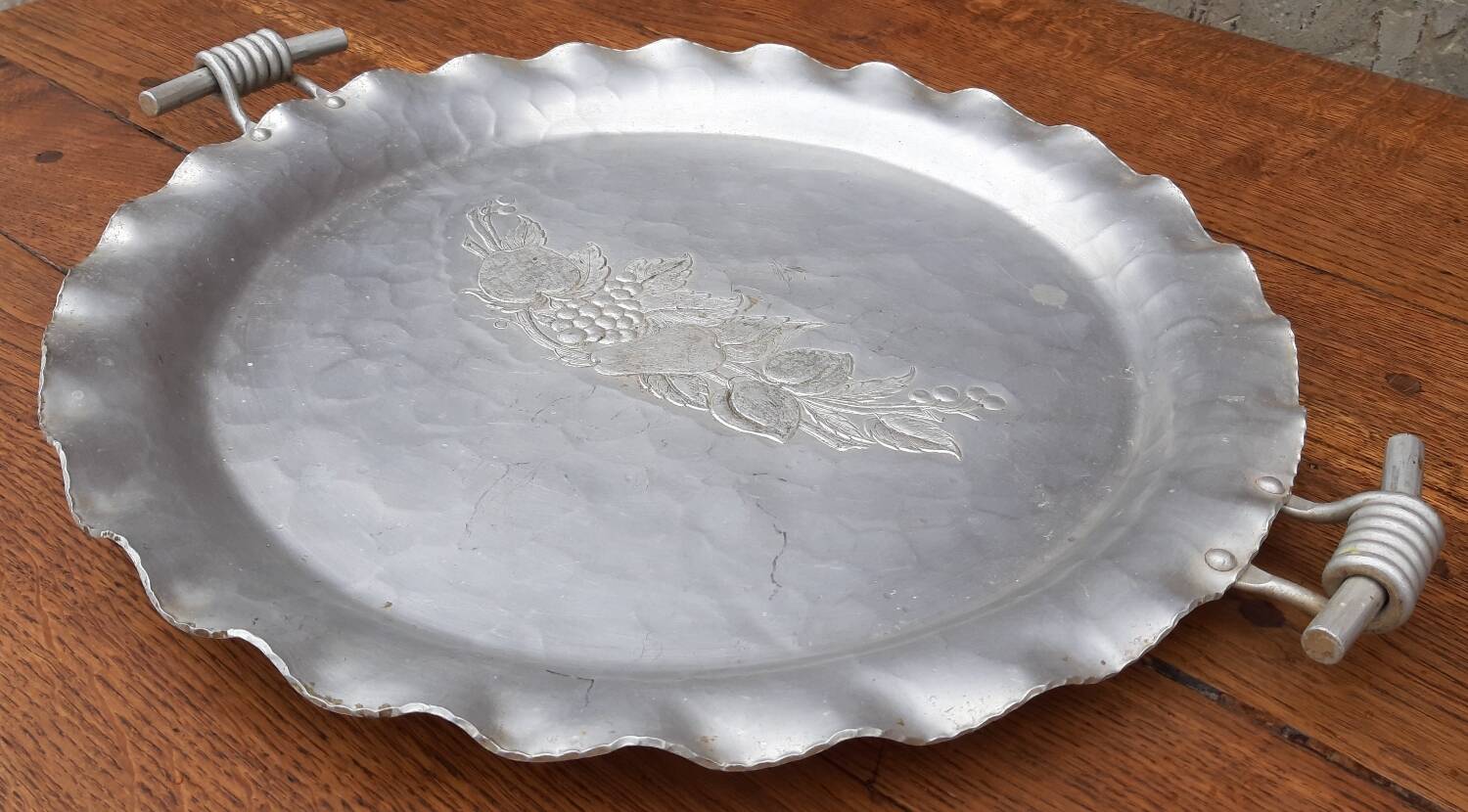 Plateau "Federal Silver Company" (Forgé à la main)