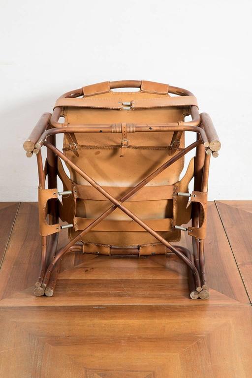 Fauteuil en bambou Bonacina