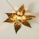 Beautiful brass ceiling or wall lamp from the 1970s by Willy Daro