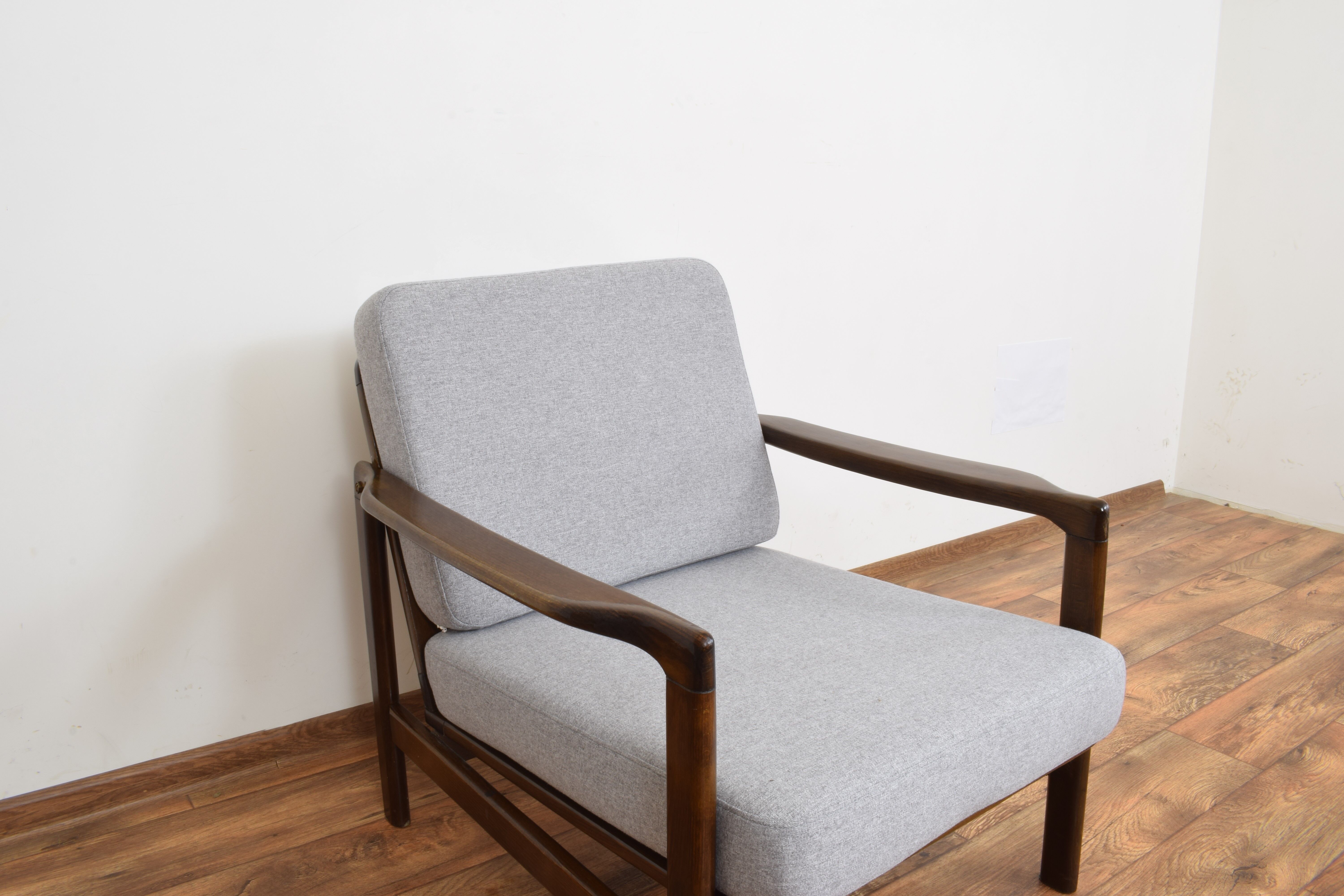 Paire de fauteuils par Z. Bączyk, années 1960