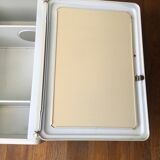 Vintage metal pharmacy cabinet