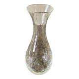 Biot bubble glass vase, ca. 1980