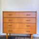 COMMODE Géométrique VINTAGE