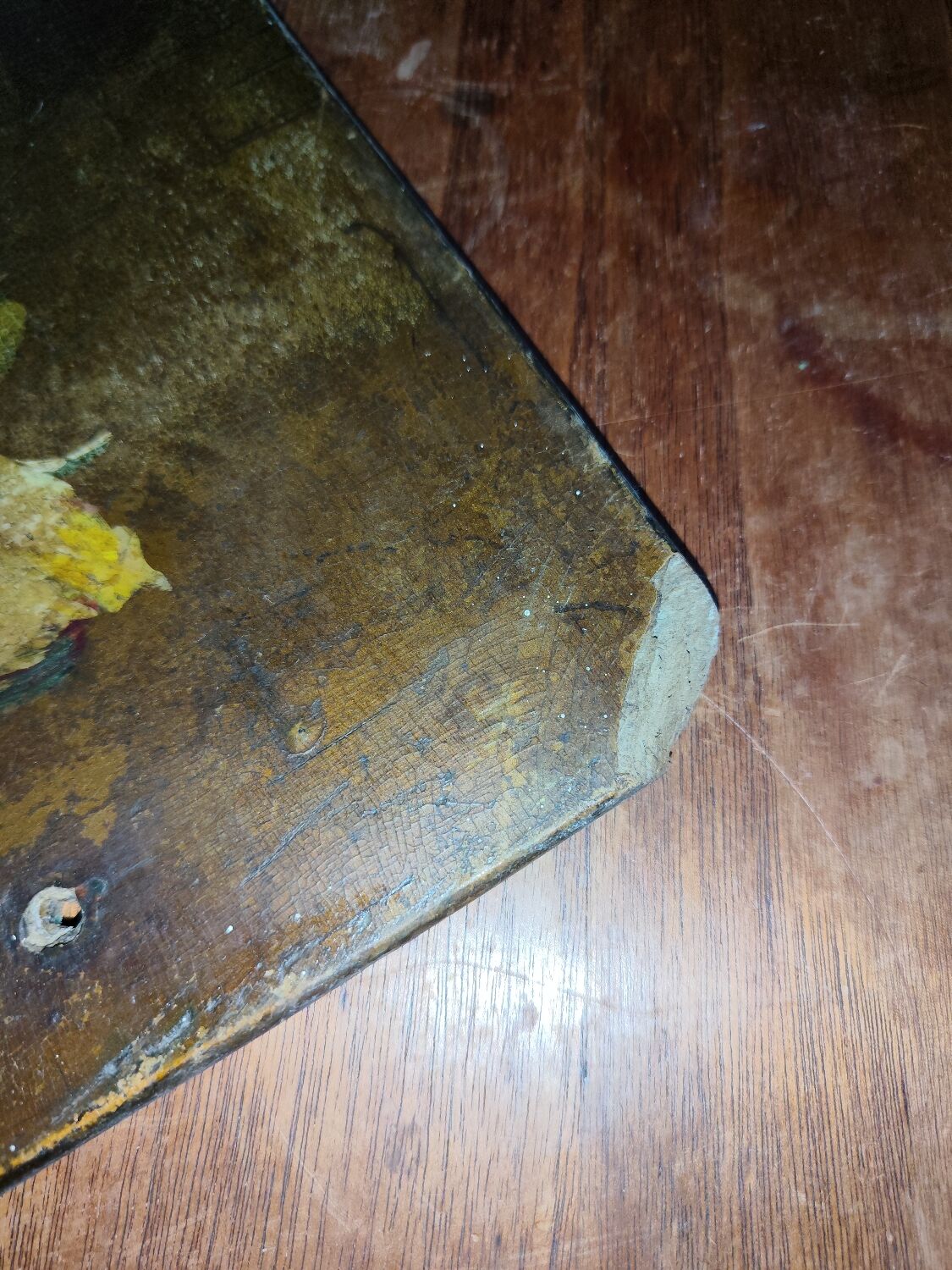 Painting of flowers from the 19th century, Napoleon III period.